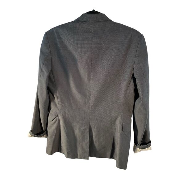 Express Women’s Size 36R Black Skinny Fit Two Button Sport Coat Blazer Jacket - Picture 6 of 16